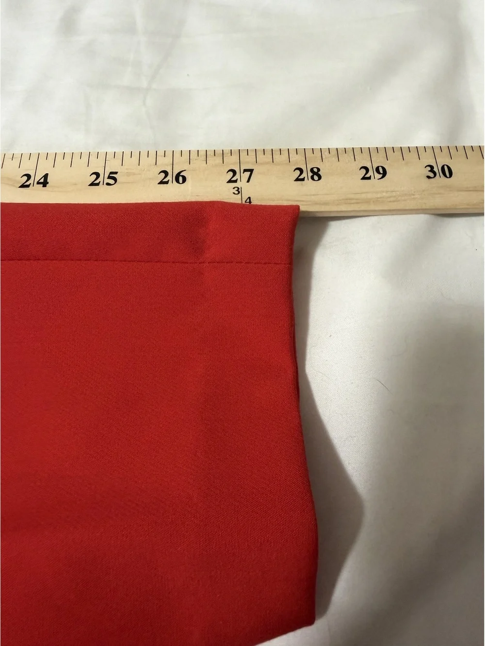 Dalia Women's Red Business Chic Scalloped Edge Pockets Size 2